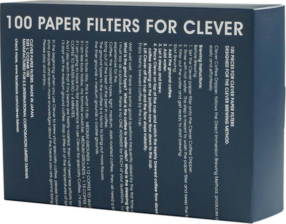 Clever Dripper Koffiefilters 100 stuks