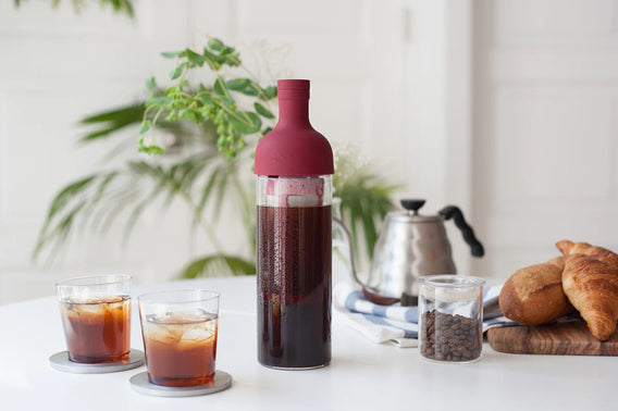 Hario Filter in Coffee Bottle